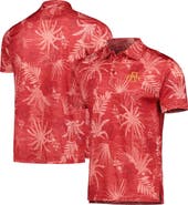 COLOSSEUM Men's Colosseum Cardinal Iowa State Cyclones Palms Team Polo
