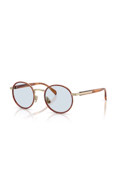 48mm Round optical glasses