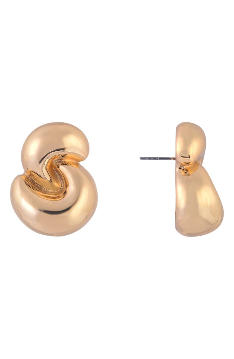 Laundry by Shelli Segal Twist Stud Earrings, Alternate, color, 