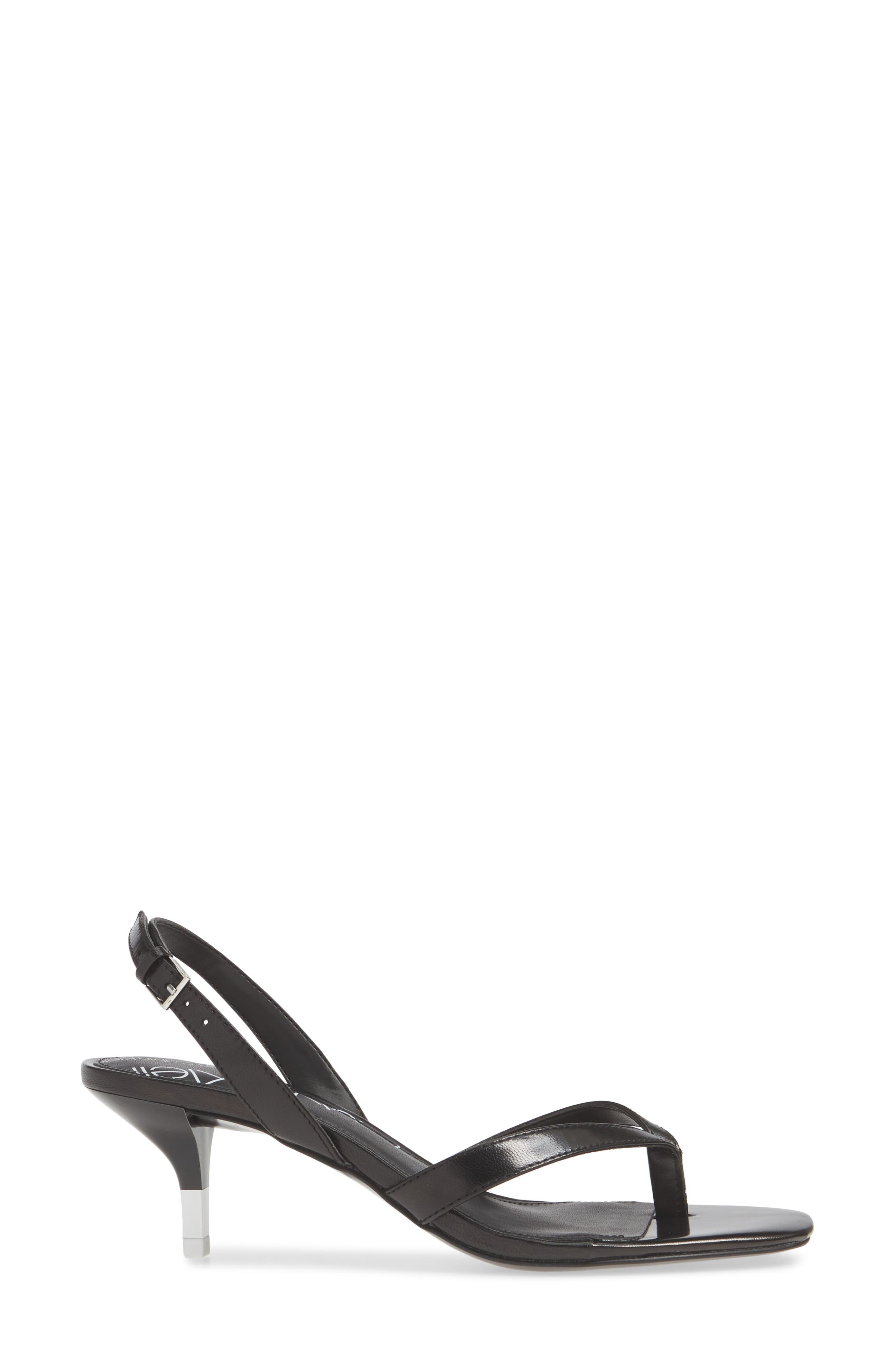 Calvin Klein Monty Thong Sandal, Alternate, color, 