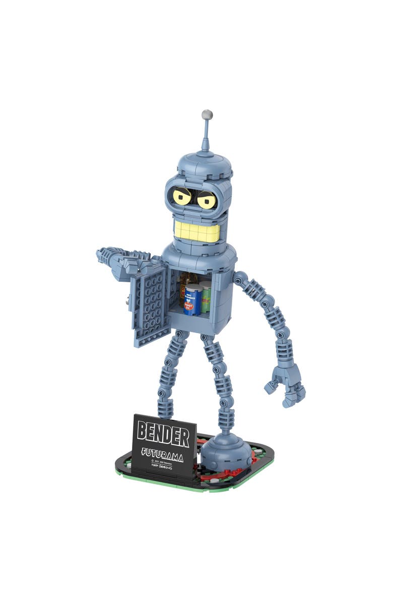 Brickcraft Futurama Bender Building Set, Alternate, color, Yellow
