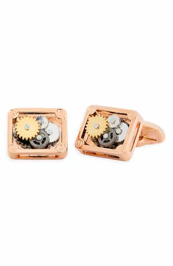 Gear Square Cuff Links