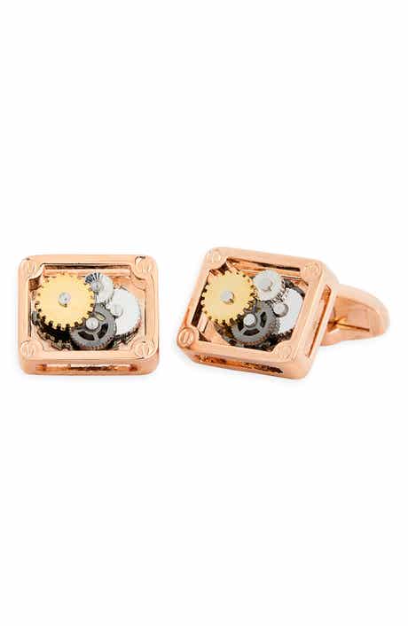 James Michael Gear Square Cuff Links
