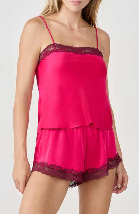 Etam Attitude Lace Trim Satin Camisole