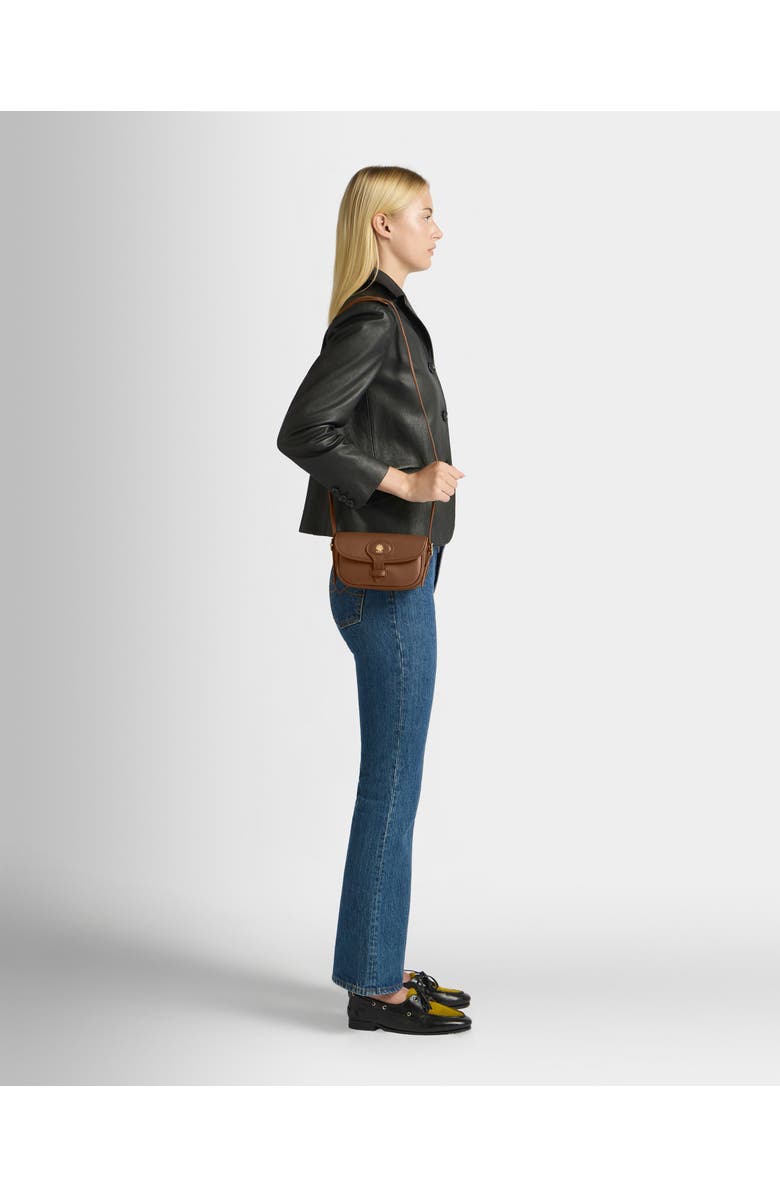 Bally Beckett Minibag in Calf Leather, Alternate, color, Brown