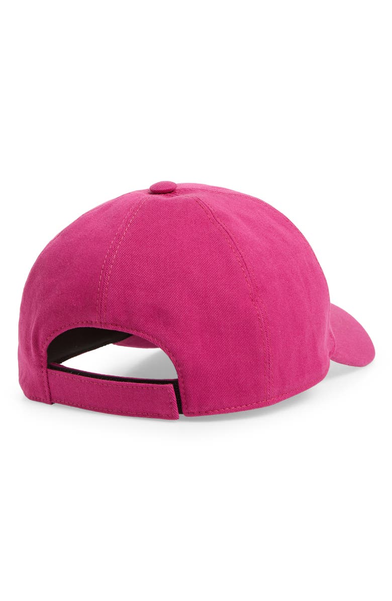 Versace Embroidered Logo Baseball Hat, Alternate, color, 