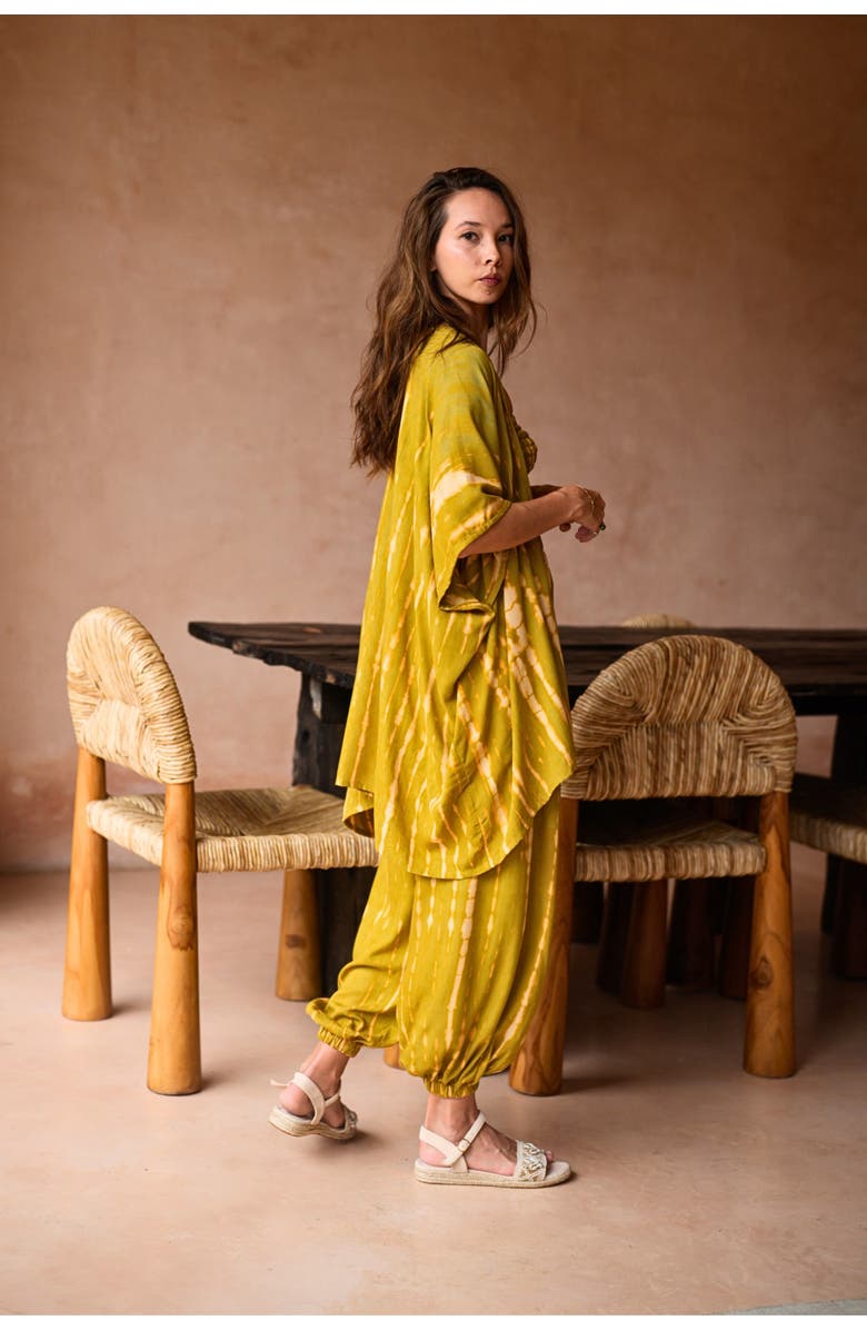 PINK HALEY Angela Short Duster, Alternate, color, Lemongrass