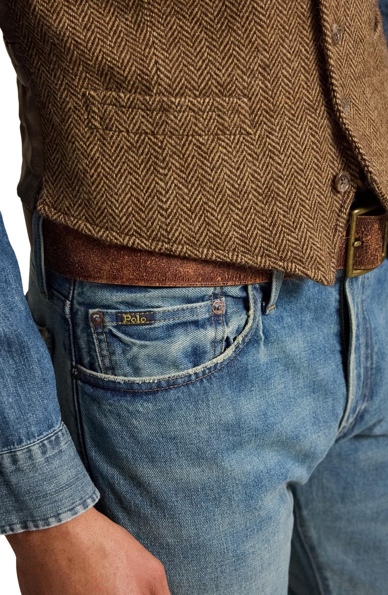 Polo Ralph Lauren Hampton Straight Leg Jeans, Alternate, color, Robinson