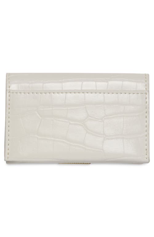 Dolce Vita Mini Me Faux Leather Wallet In Silver