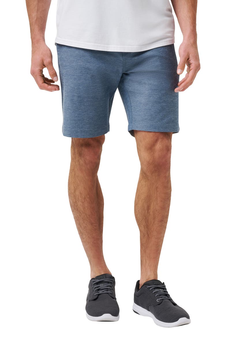 Men's Adirondack Stretch Shorts, Main, color, HEATHER NAVY
