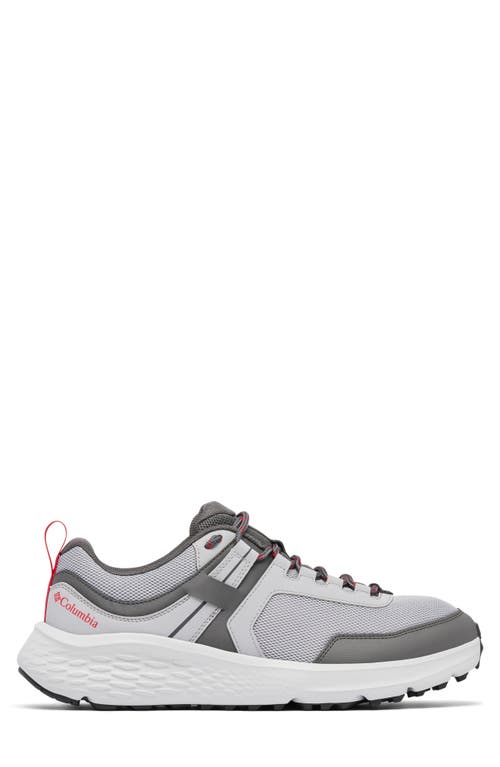 Columbia Konos™ Low Water Resistant Hiking Shoe In Steam/mountain Red