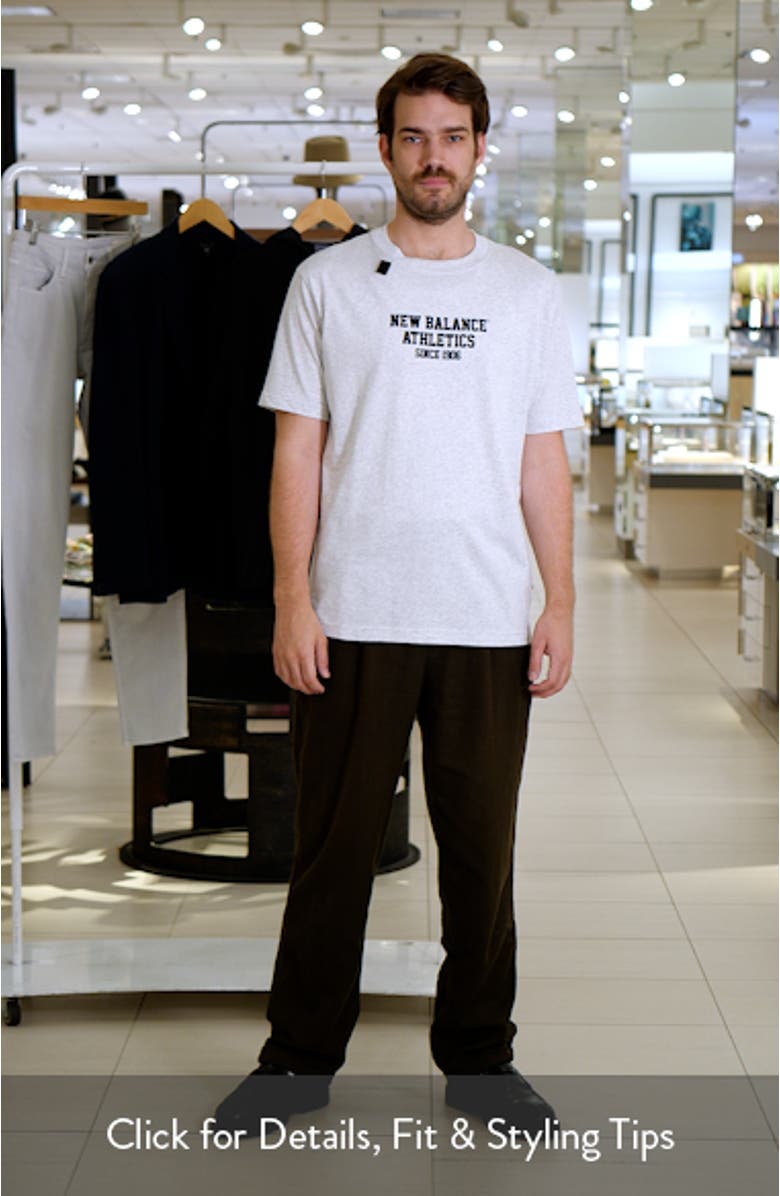 Varsity Logo Graphic T-Shirt, sales video thumbnail