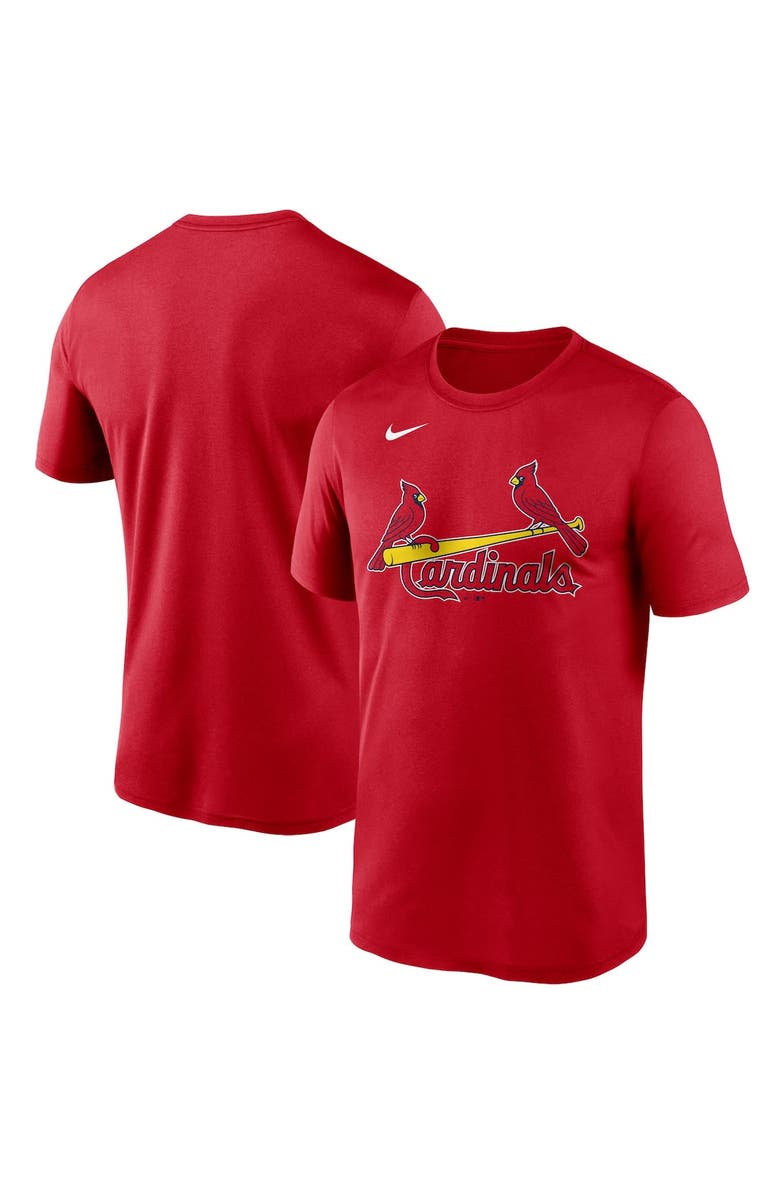 Nike Men's Nike Red St. Louis Cardinals Wordmark Legend Performance T-Shirt, Main, color, 