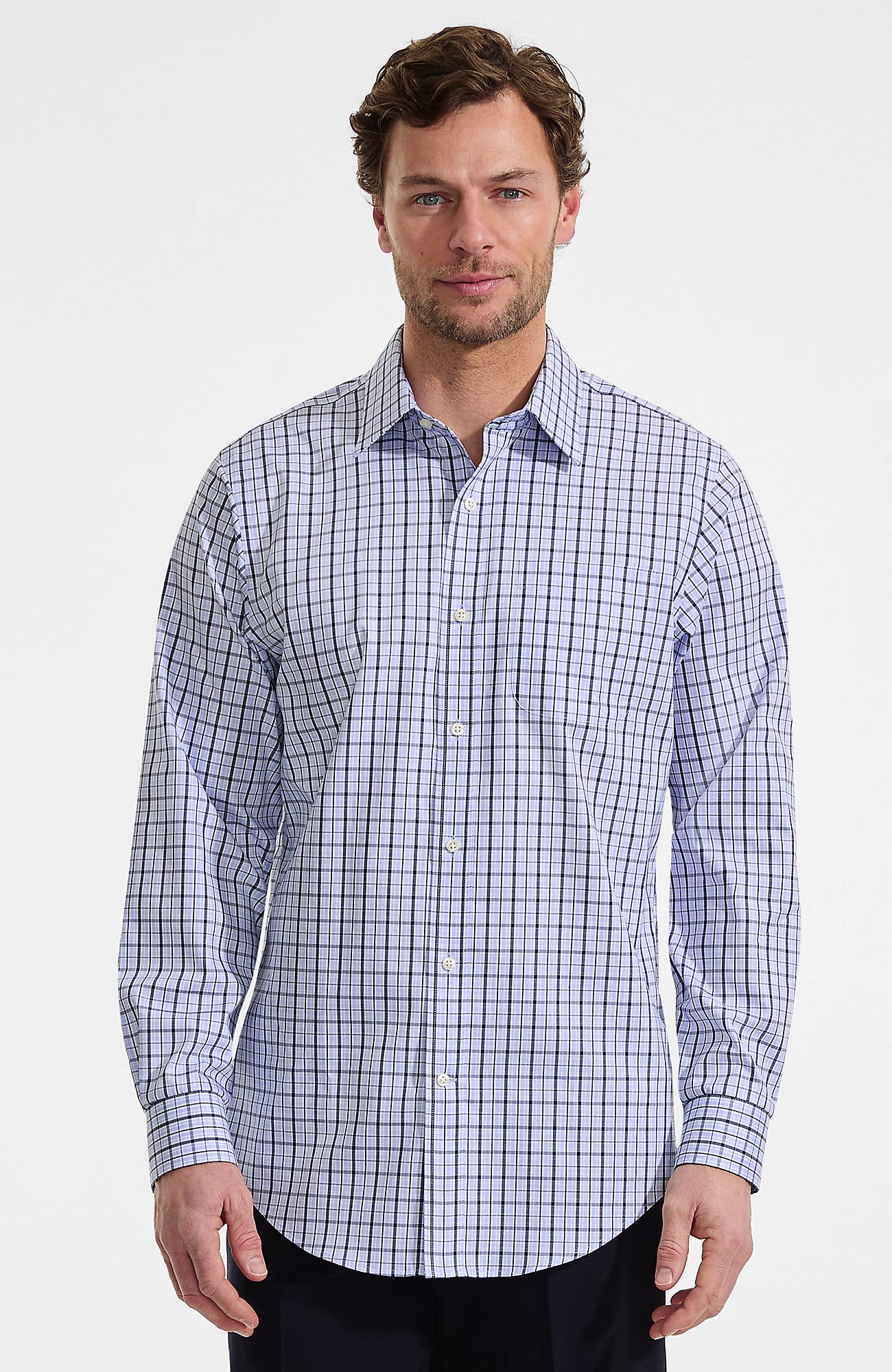Deep Sea Navy Breeze Plaid