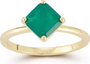 SPHERA MILANO Princess Cut Cubic Zirconia Ring
