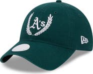 New Era Women's New Era Green Athletics Leaves 9TWENTY Adjustable Hat