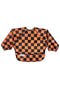  Orange, Black Checkers