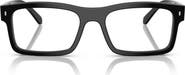 Ray-Ban 56mm Rectangle Optical Glasses