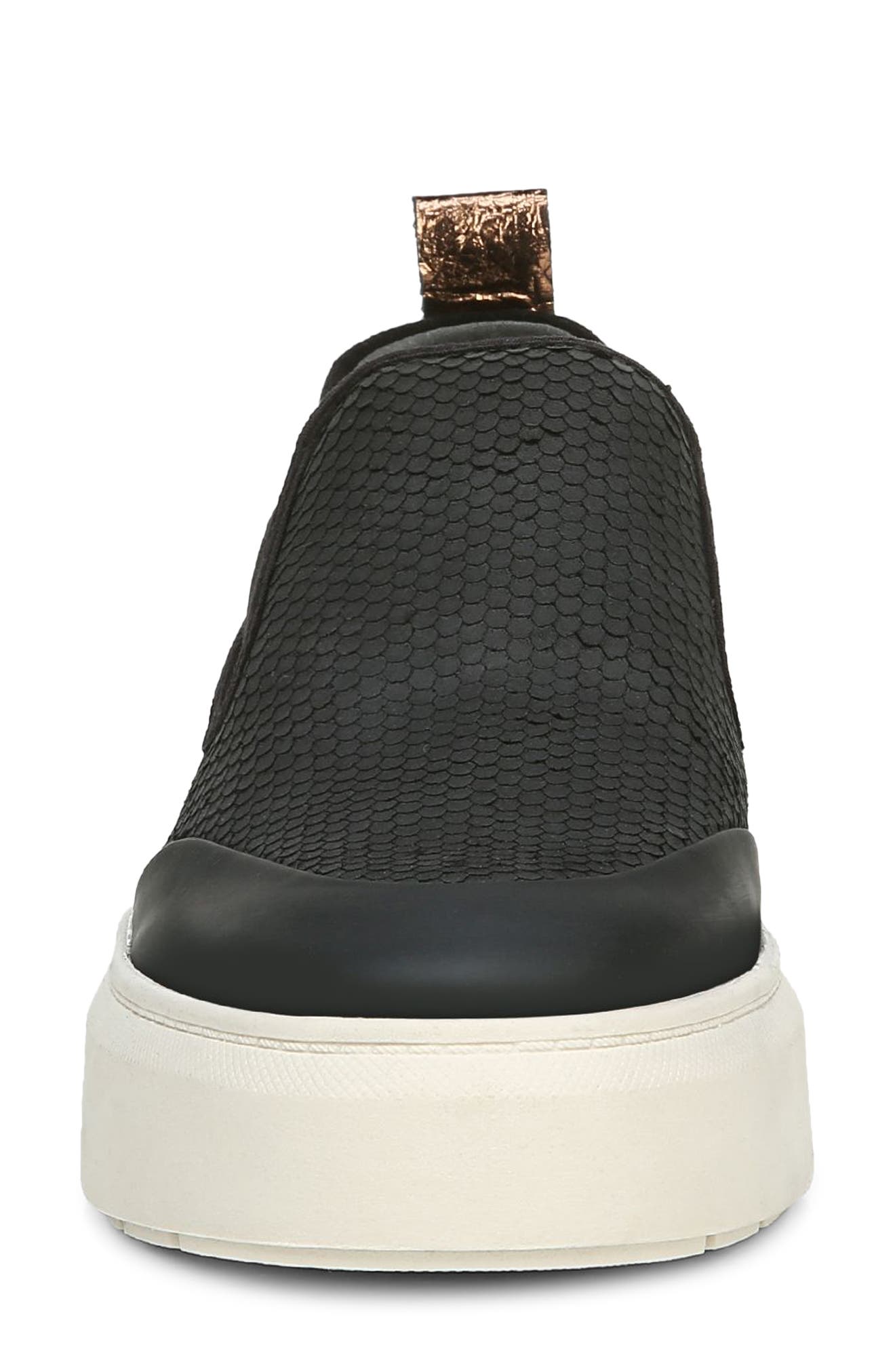 Franco Sarto Lazer Snake Embossed Platform Sneaker, Alternate, color, 