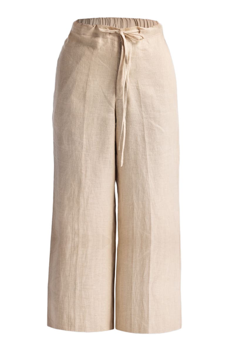 Reistor Women's Wide Leg Pants in Hemp, Alternate, color, Neutral Beige