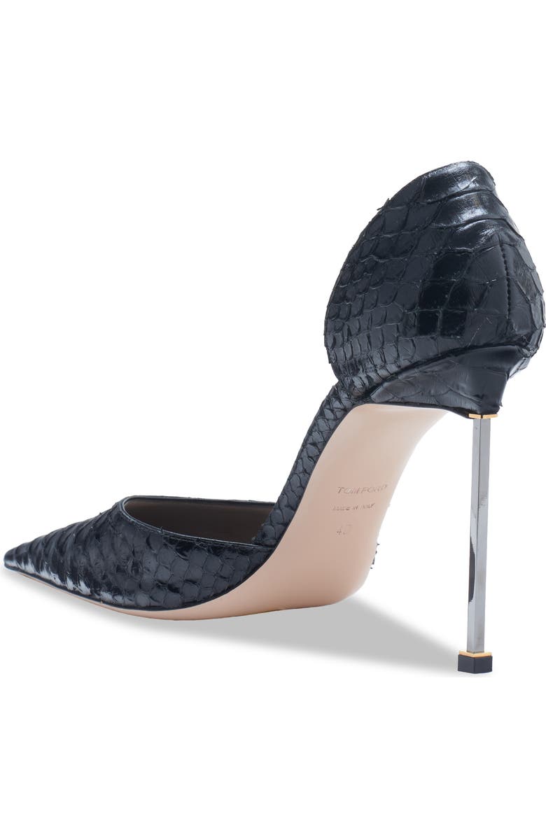 TOM FORD Stiletto d'Orsay Pump, Alternate, color, Black