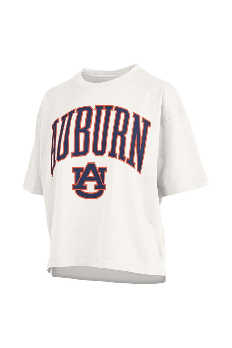 Women's Pressbox  White Auburn Tigers Nelson T-Shirt, Alternate, color, White