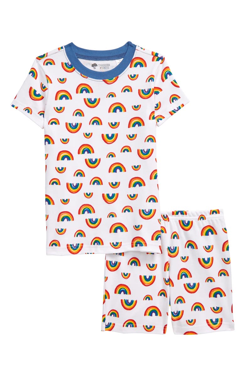 Tucker + Tate Kids' Fitted Two-Piece Short Pajamas, Main, color,