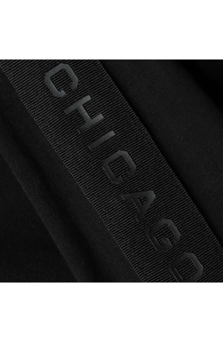 THE WILD COLLECTIVE Women's The Wild Collective Black Chicago Fire Tri-Blend Long Sleeve T-Shirt, Alternate, color, Black