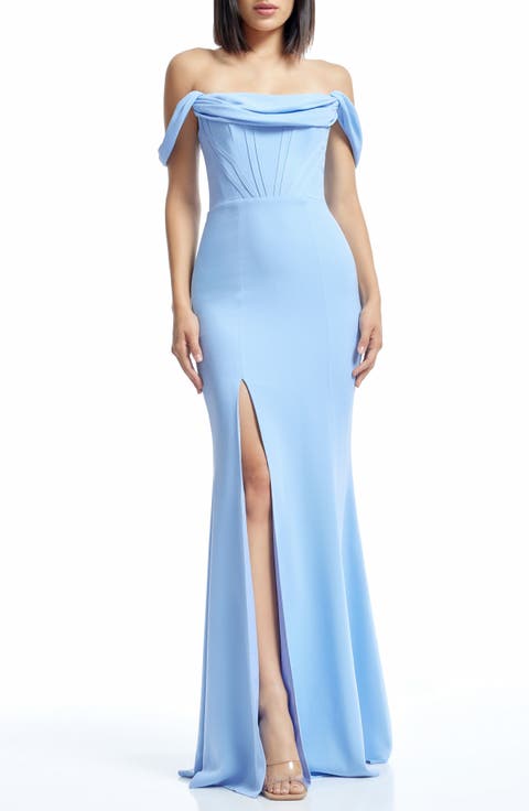 Melania Off the Shoulder Gown