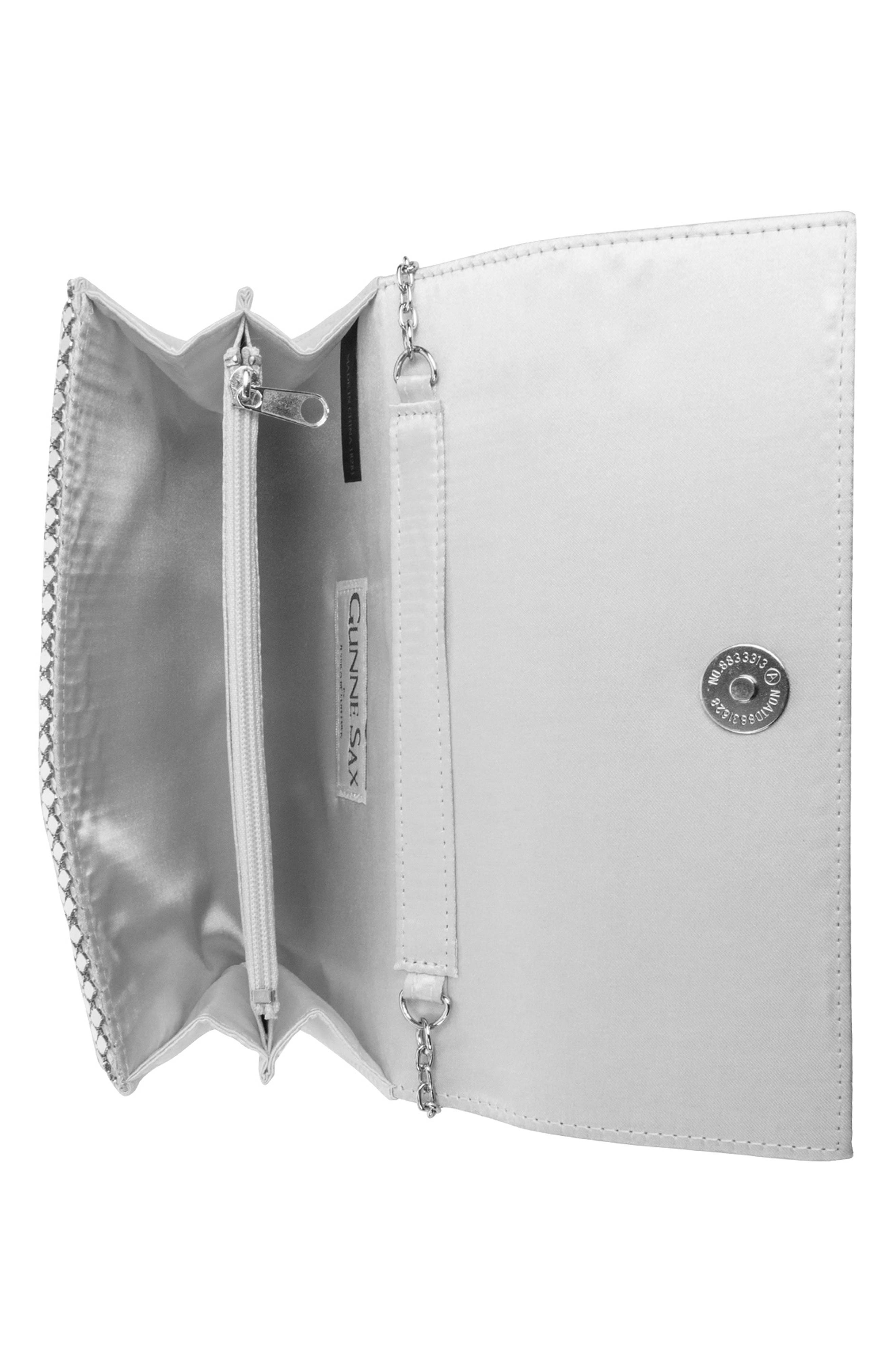 Mesh Clutch, Alternate, color, 42-SILVER