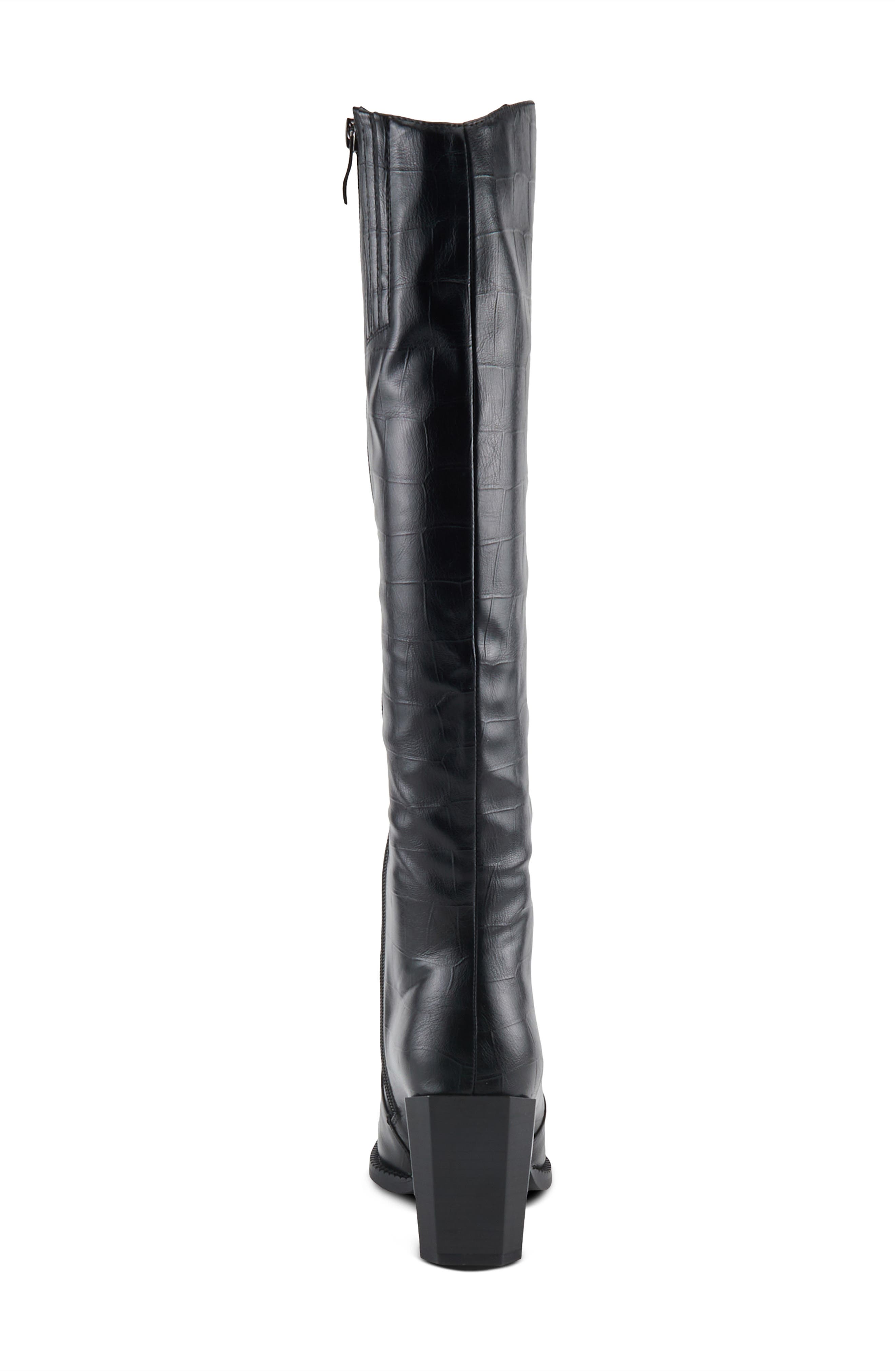 AZURA BY SPRING STEP Bestilmihart Over the Knee Boot, Alternate, color, Black