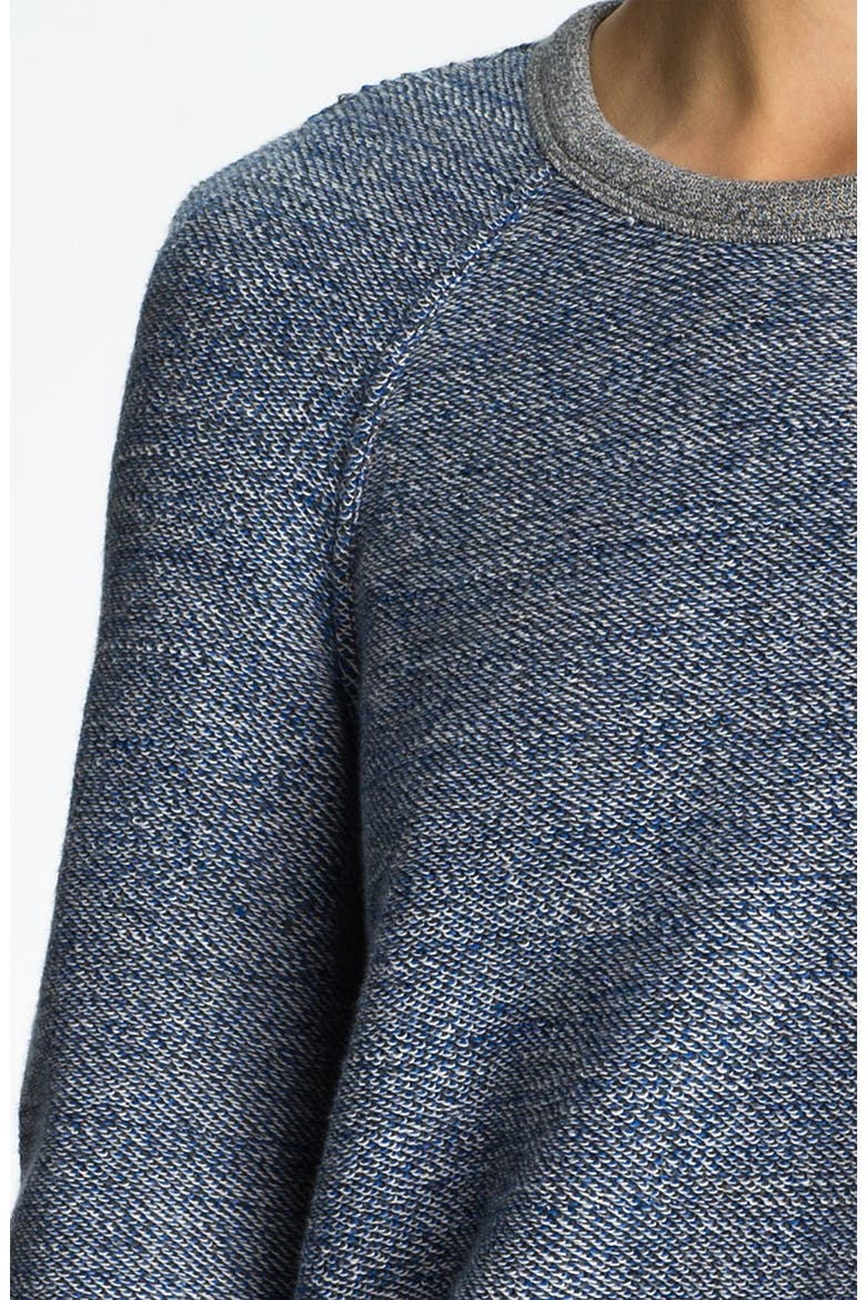 T by Alexander Wang French Terry Sweatshirt, Alternate, color, FIJI MULTI