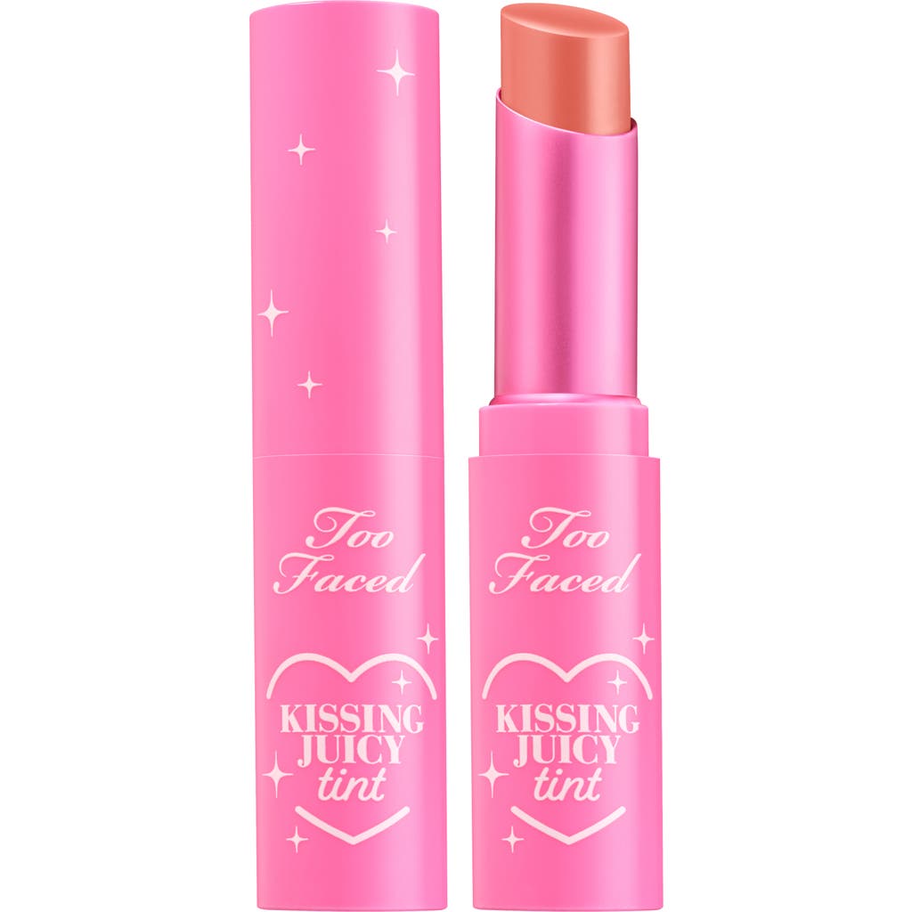 Too Faced Kissing Juicy Tint Lip Tint In Orange