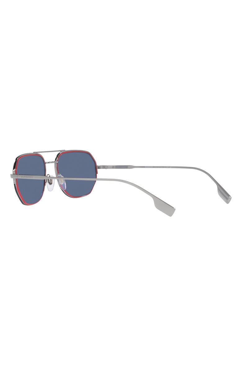 Burberry 57mm Aviator Sunglasses, Alternate, color,