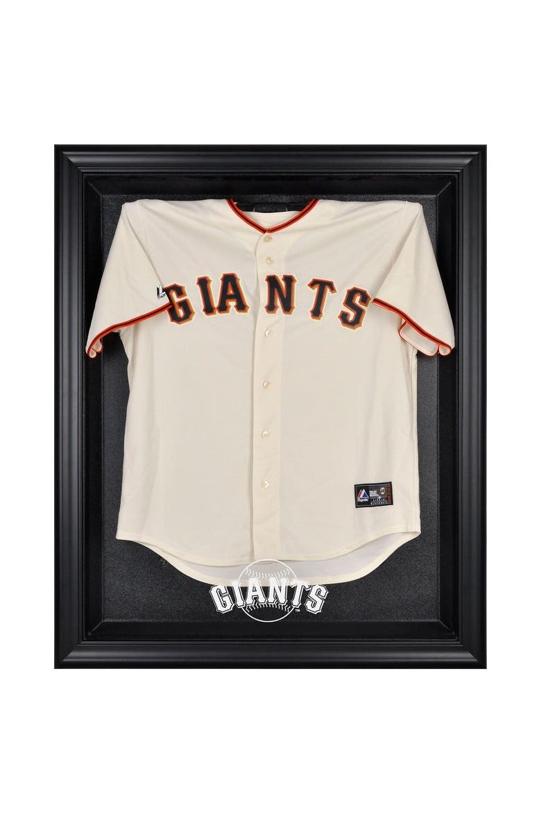FANATICS AUTHENTIC San Francisco Giants Black Framed Logo Jersey Display Case, Main, color, 