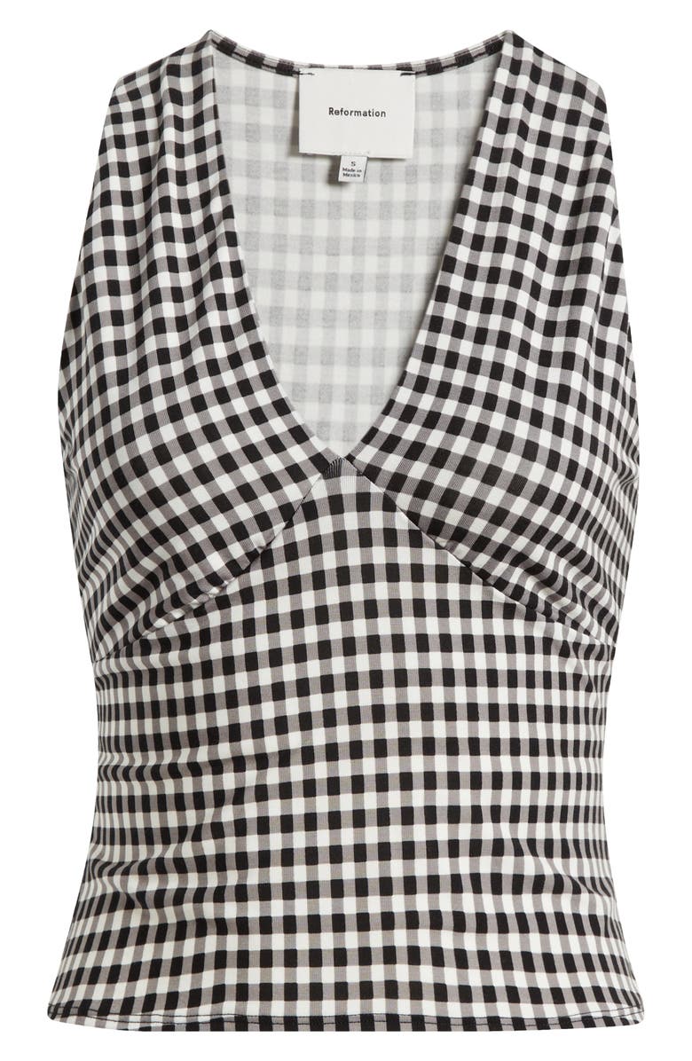 Reformation Bowie V-Neck Tank, Main, color,