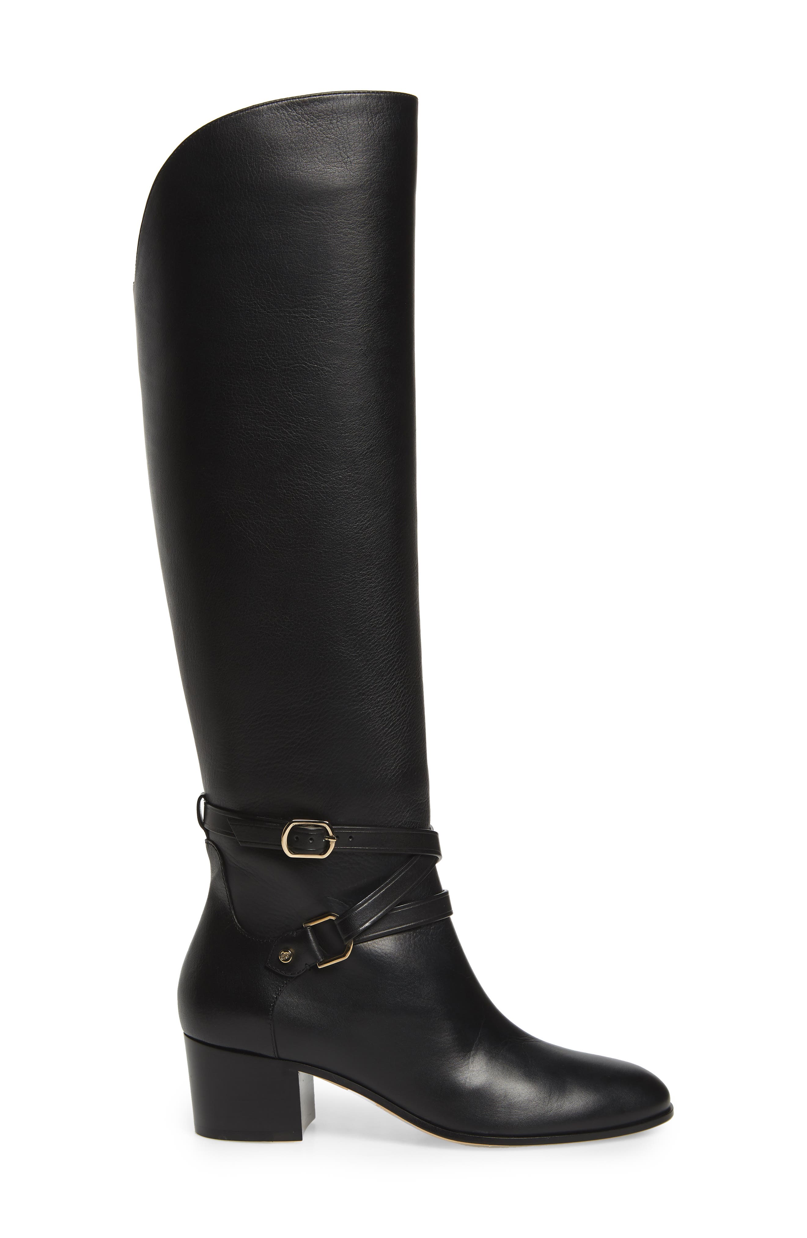 Jimmy Choo Huxlie Block Heel Tall Boot, Alternate, color, 