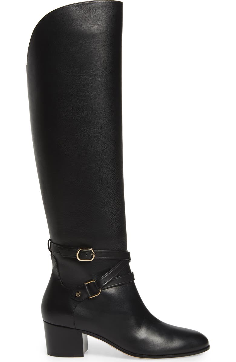 Jimmy Choo Huxlie Block Heel Tall Boot, Alternate, color,