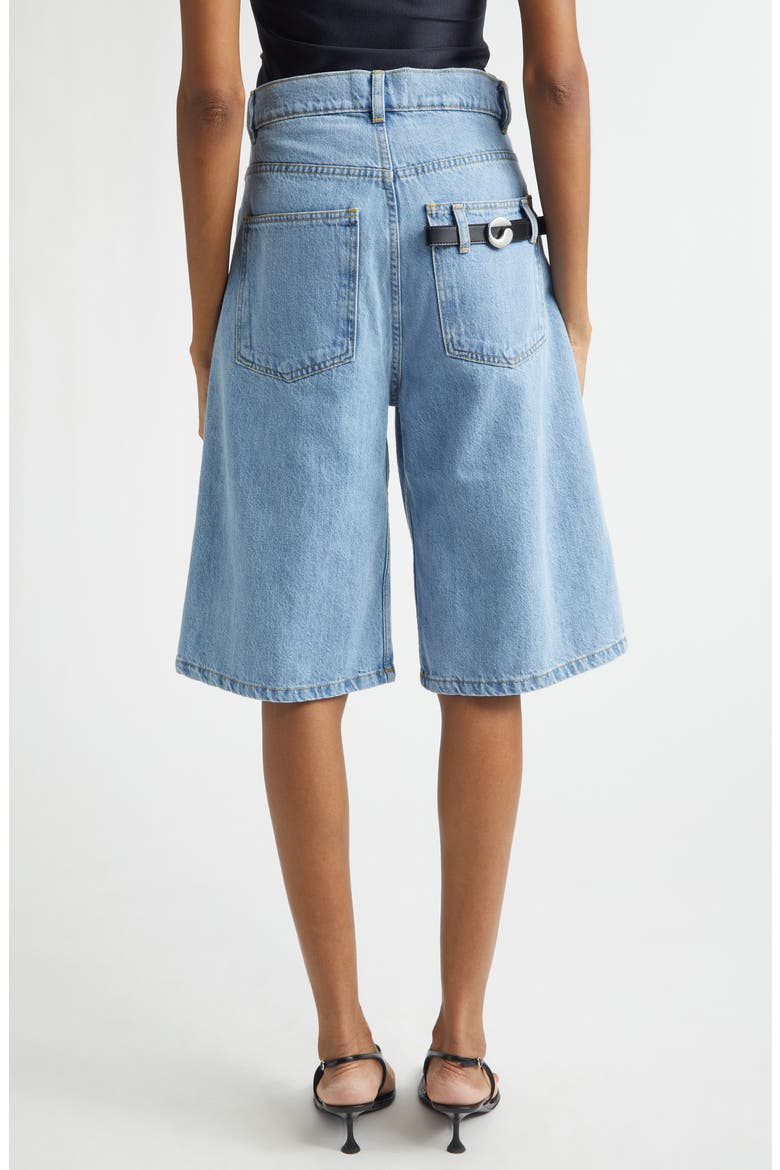 Denim Bermuda Shorts, Alternate, color, BLUE LGIHT BLU
