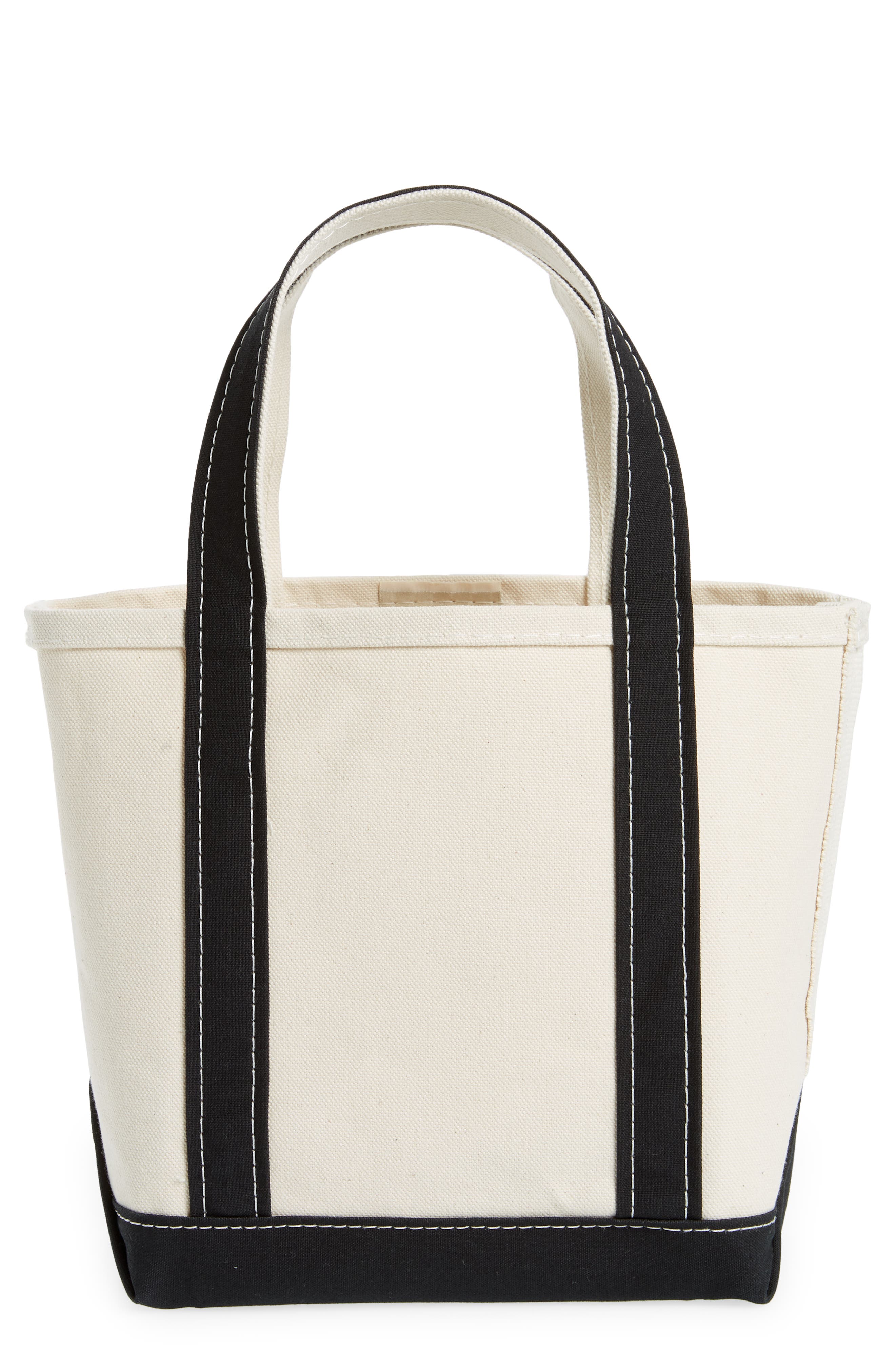 L.L.Bean Boat & Tote Cotton Canvas Bag, Main, color, 