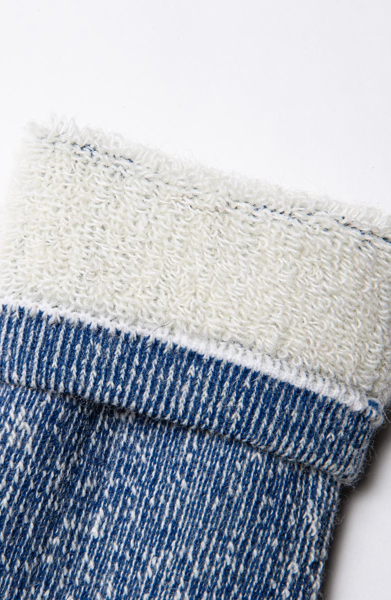 Druthers NYC Merino Wool House Sock, Alternate, color, Blue