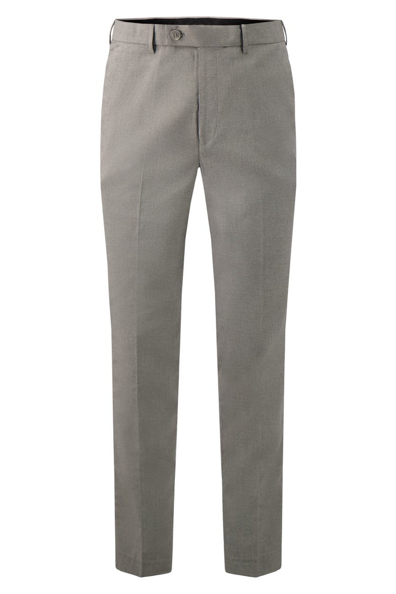 Sharkskin Dress Pants, Alternate, color, GREY