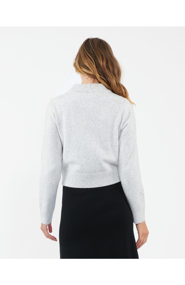 Ripe Maternity Tia Crop  Knit  Snow Marle, Alternate, color, Snow Marle