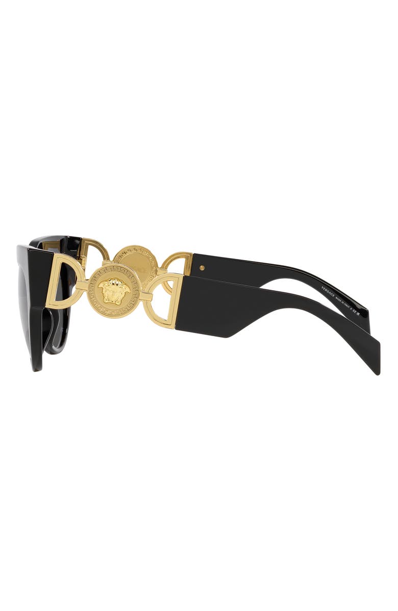 Versace 56mm Cat Eye Sunglasses, Alternate, color, 