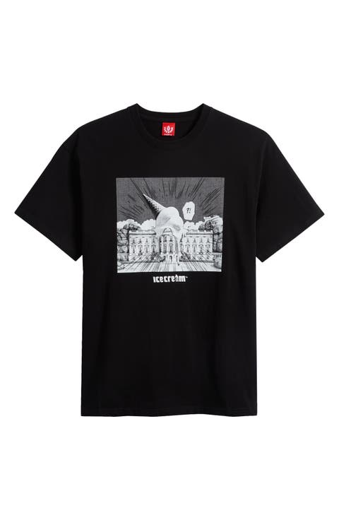 Drop Cotton Graphic T-Shirt