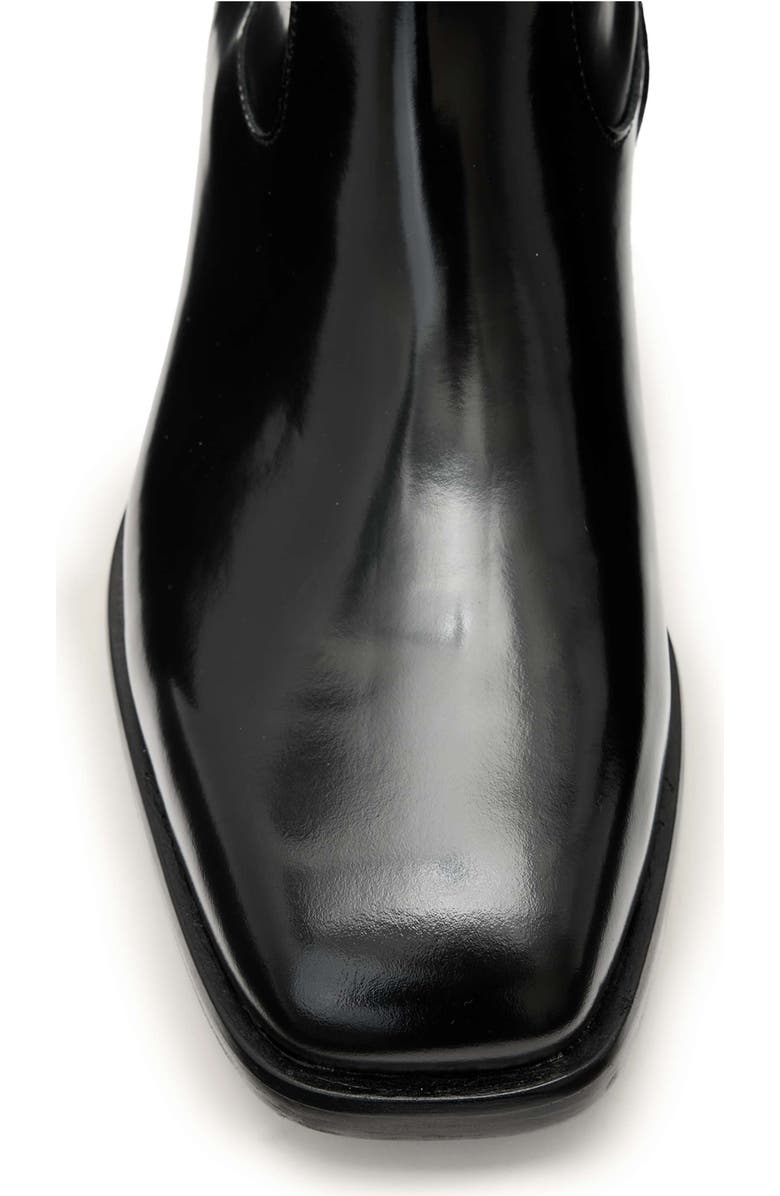 AllSaints Milton Ankle Boot, Alternate, color, Black Shine