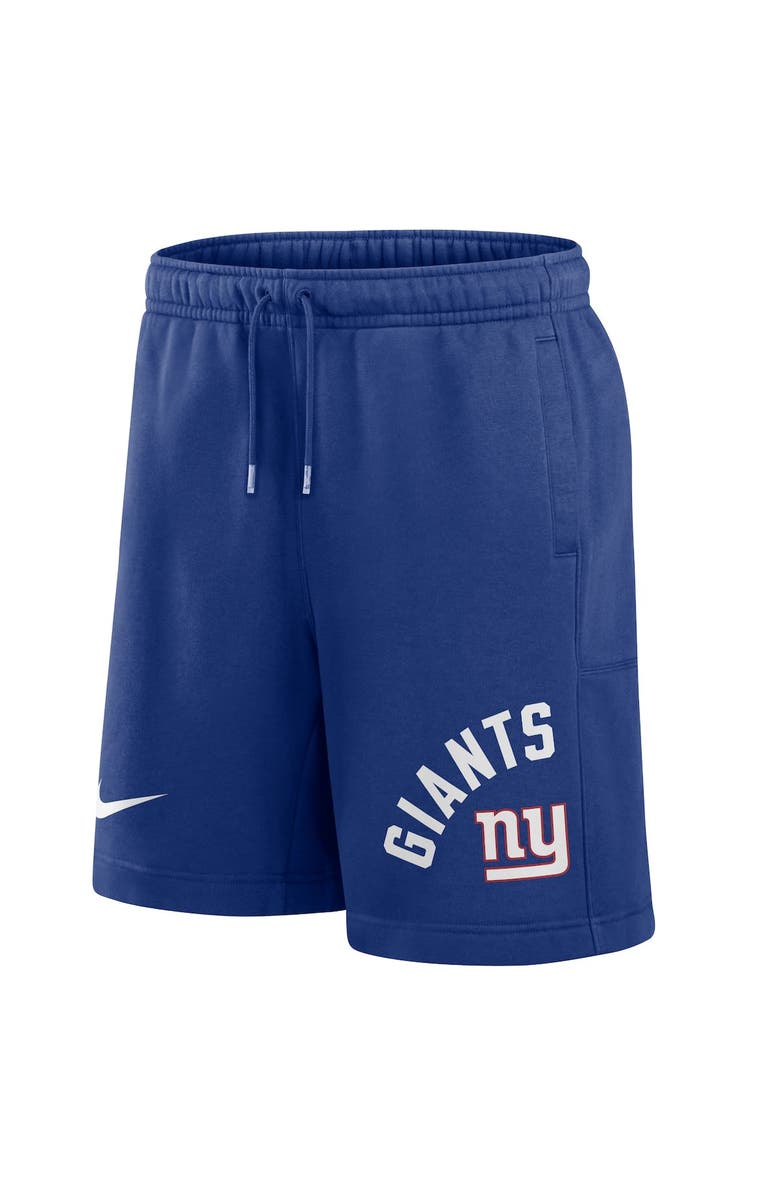 Nike Men's Nike Royal New York Giants Arched Kicker Shorts, Alternate, color, Royal