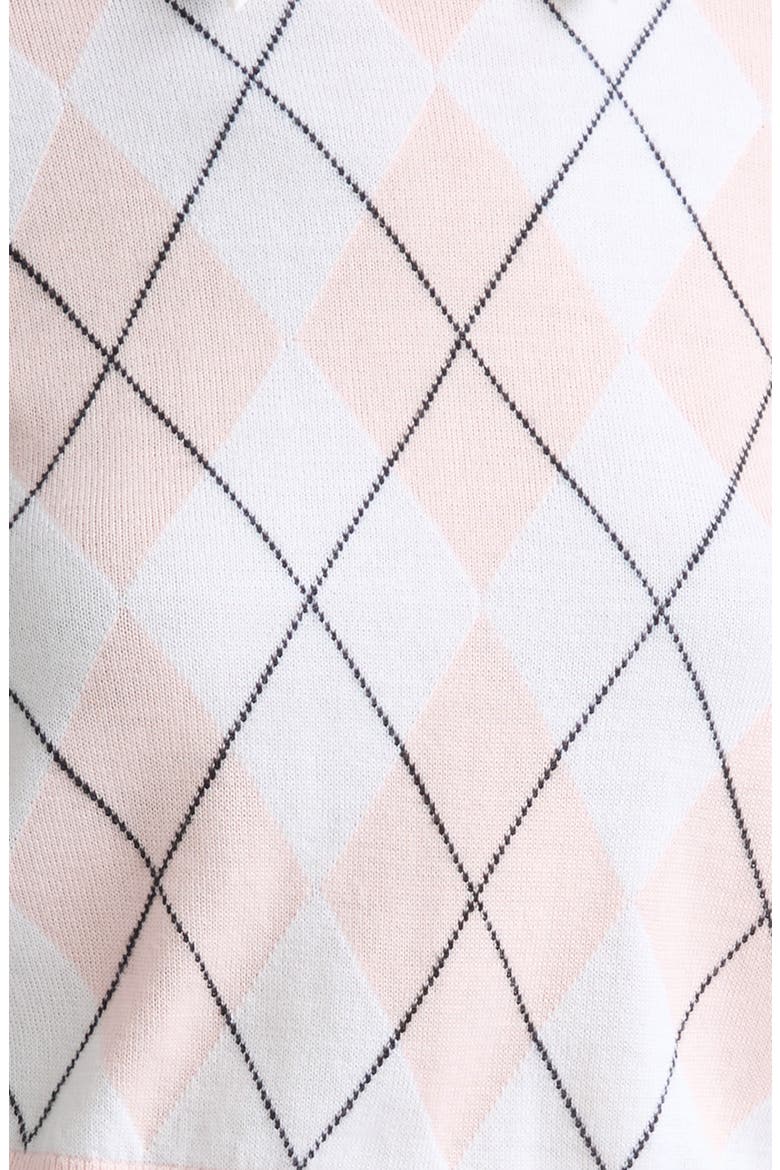 Carolann Argyle Sweater, Alternate, color, BLUSH MULTI