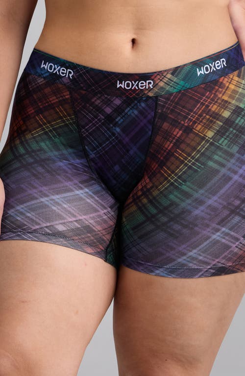 Woxer Baller Ultra-soft 5-inch Boxer Briefs In Blue