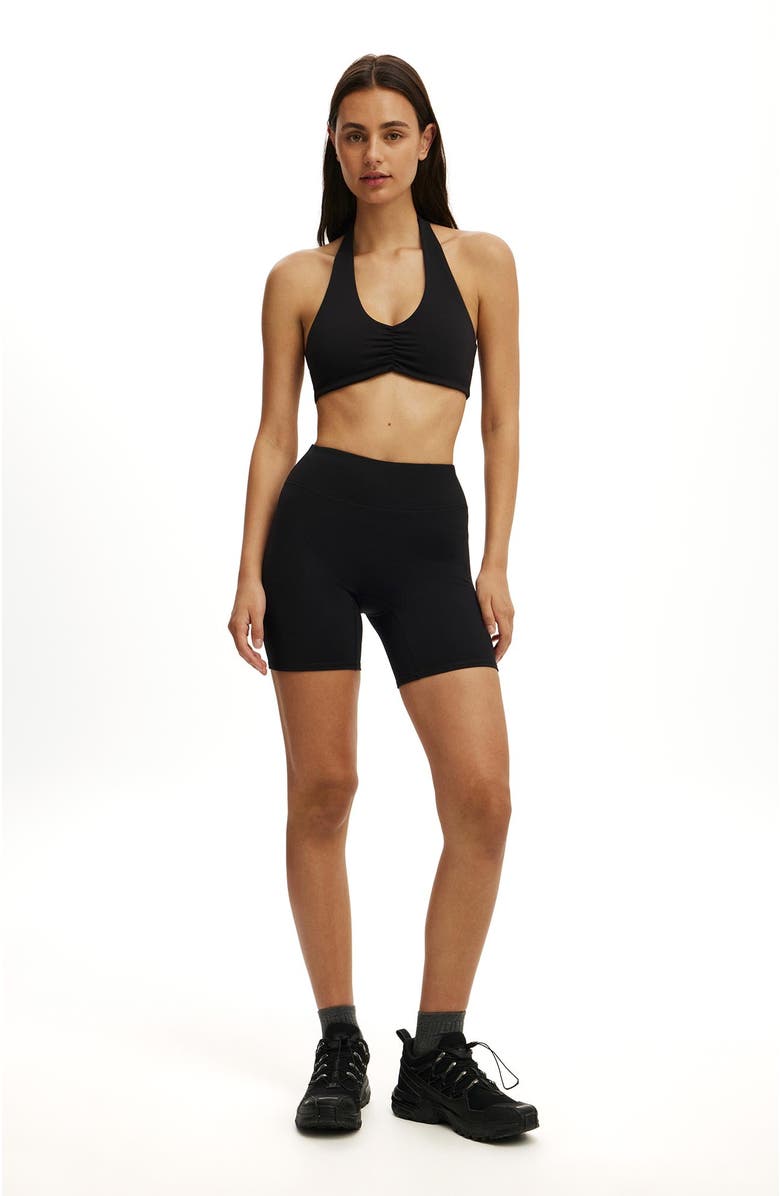 COTTON ON BODY Women's Active Ultra Soft Contour Bike Short, Main, color, Black